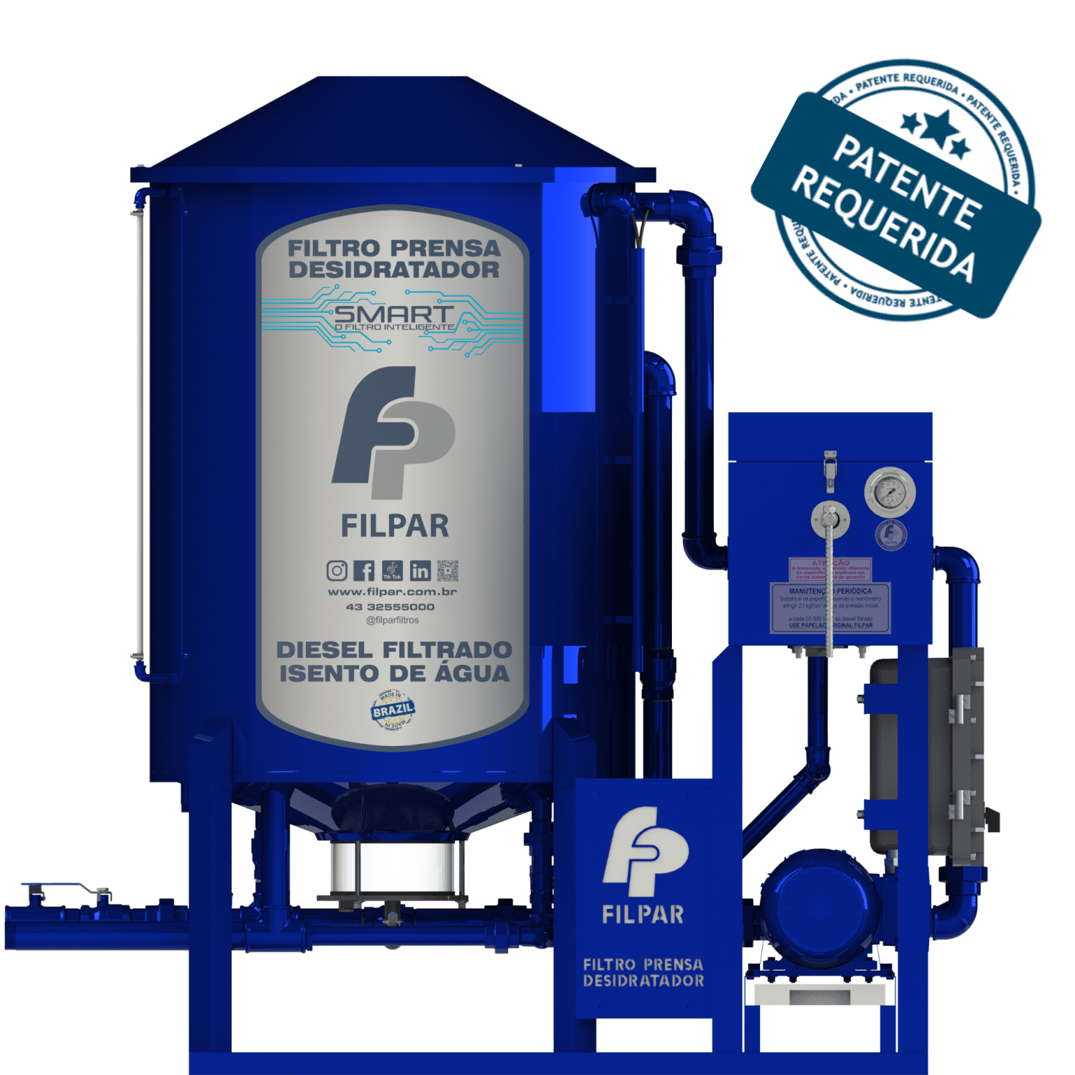Filpar – Solução para filtragem e purificação de diesel e biodiesel